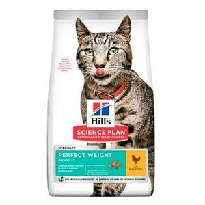 HILL'S Fel. Dry SP Adult Perfect Weight Chicken 1, 5kg obraz
