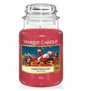 YANKEE CANDLE Classic Vonná svíčka velká Christmas Eve 623 g obraz