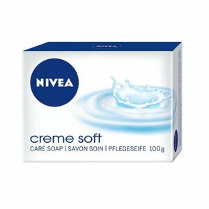 NIVEA Creme Soft Pečující krémové mýdlo Tuhé 100 g obraz