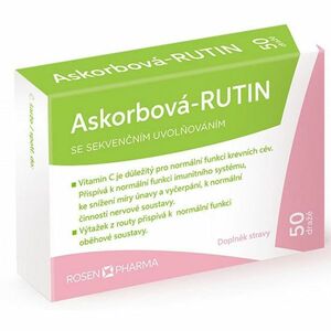 ROSEN PHARMA Askorbová - rutin 50 tablet obraz