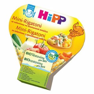 HiPP BIO Mini-Rigatoni se zeleninou ve smetanové omáčce 250 g obraz