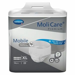 MOLICARE Mobile 10 kapek inkontinenční kalhotky vel. XL 14 kusů obraz