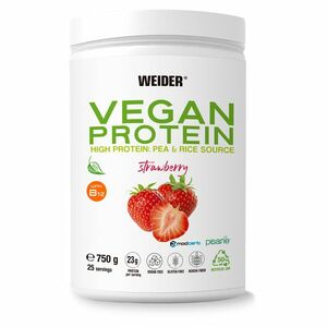 WEIDER Vegan protein příchuť jahoda 750 g obraz