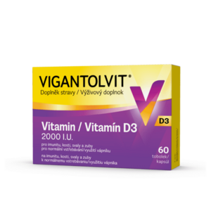 Vitamin D3 2000 IU 60 tobolek obraz
