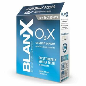 BLANX O₃X Flash White Strips Bělicí pásky 10 ks obraz