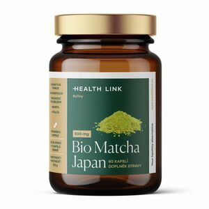 HEALTH LINK Matcha japan 500 mg BIO 60 kapslí obraz