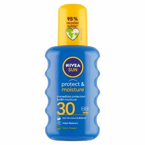 NIVEA Sun Protect&Moisture Hydratační sprej na opalování OF 30 200 ml obraz