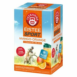TEEKANNE Eistee sport mango pomeranč ovocný čaj 18 sáčků obraz