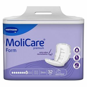 MOLICARE Premium form inkontinenční vložné pleny 8 kapek 32 ks obraz