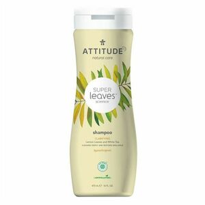 ATTITUDE Super leaves s detoxikačním účinkem přírodní šampon rozjasňující pro normální a mastné vlasy 240 ml obraz