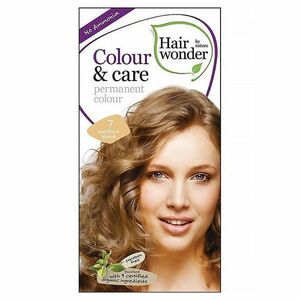HAIRWONDER Dlouhotrvající barva na vlasy 7 Středně blond BIO 100 ml obraz