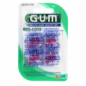 G.U.M Tablety k indikaci zubního plaku 12ks B824 obraz