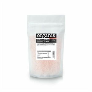 ORGANIS Himalájská sůl růžová jemná 500 g obraz