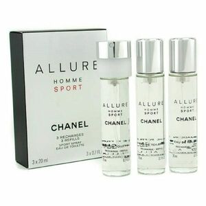 Chanel Allure Sport Toaletní voda 3x20ml náplně obraz