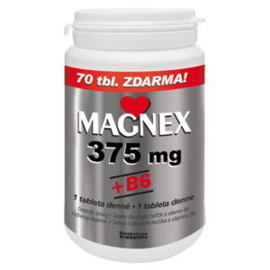 MAGNEX 375 mg + vitamin B6 250 tablet obraz
