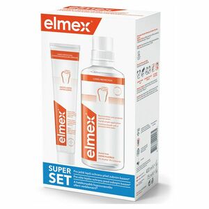 ELMEX Caries Protection ústní voda 400 ml + Zubní pasta 75 ml obraz