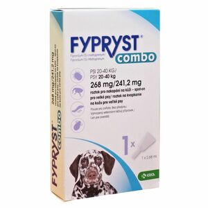 FYPRYST Combo Spot-on pro psy 268/241 mg 20-40 kg 2, 68 ml 1 pipeta obraz
