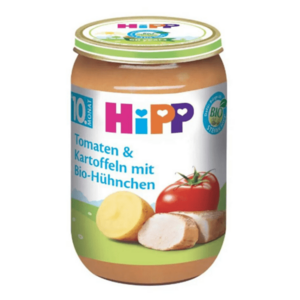 HiPP Rajčata a brambory s kuřecím masem BIO 220 g obraz