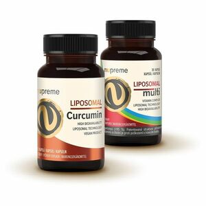 NUPREME Liposomal Curcumin 30 kapslí + Liposomal Multivitamin 30 kapslí obraz