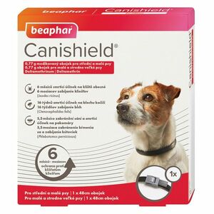 BEAPHAR Canishield® Antiparazitní obojek pro malé a střední psy 48 cm obraz