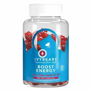 IVYBEARS Boost energy vitamíny na energii 60 kusů obraz