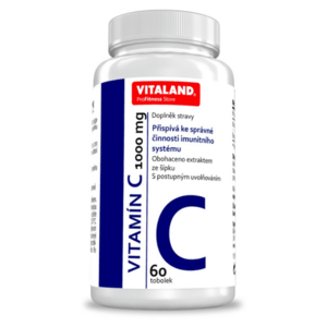 VITALAND Vitamín C 1000 mg 60 tobolek obraz
