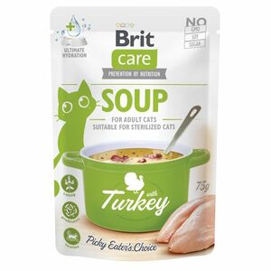 BRIT Care Cat Soup with Turkey vývar pro kočky 75 g obraz
