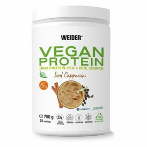 WEIDER Vegan protein příchuť iced cappuccino 750 g obraz