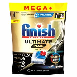 FINISH Ultimate Plus All in 1 Kapsle do myčky nádobí 72 ks obraz