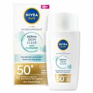 NIVEA Sun Pleťový krém Specialist Derma Skin Clear OF 50+ 40 ml obraz