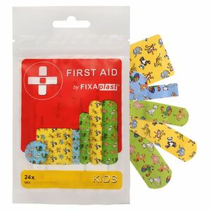 FIXAplast First aid kids náplast mix 24 kusů obraz