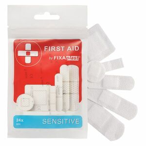 FIXAplast First aid kid sensitive náplast mix 24 kusů obraz