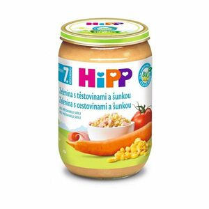 HiPP BIO Zelenina s těstovinami a šunkou 220 g obraz