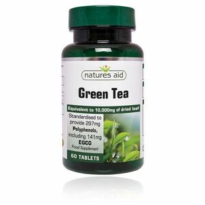 NATURES AID Zelený čaj (313 mg) 60 tablet obraz