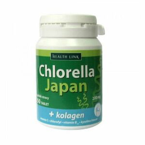 HEALTH LINK Chlorella Japan + kolagen 250 tablet obraz