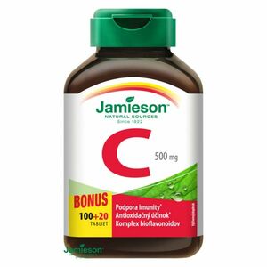 Jamieson Vitamín C 500mg 120 tablet obraz