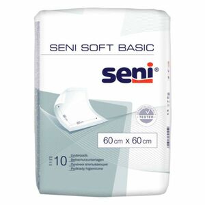 SENI Soft basic absorpční podložky 60 x 60 cm 10 kusů obraz