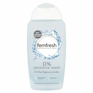 FEMFRESH Intimní mycí emulze Sensitive bez parfemace 250 ml obraz