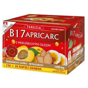 TEREZIA B17 Apricarc s meruňkovým olejem 150 + 30 kapslí obraz