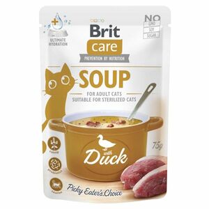 BRIT Care Cat Soup with Duck vývar pro kočky 75 g obraz