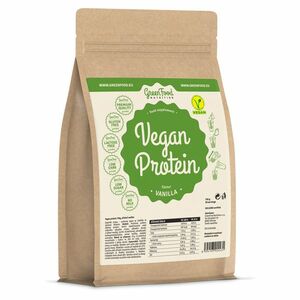 GREENFOOD NUTRITION Vegan protein vanilka 750 g obraz