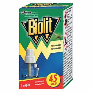 BIOLIT Tekutá náplň do elektrického odpuzovače proti komárům 45 nocí obraz