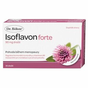 Dr. Böhm Isoflavon forte 90 mg 30 dražé obraz