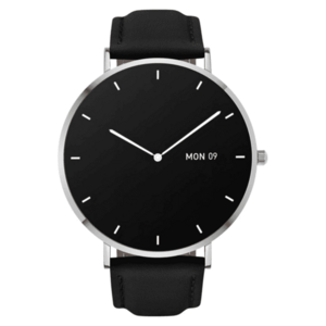 GARETT ELECTRONICS Smartwatch Verona stříbrná černý řemínek chytré hodinky obraz