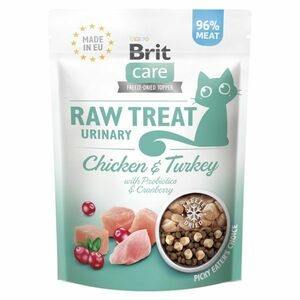 BRIT Raw Treat Cat Urinary Chicken&Turkey pamlsky pro kočky 40 g obraz