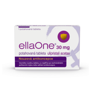 ELLAONE Nouzová antikoncepce 30 mg 1 tableta obraz
