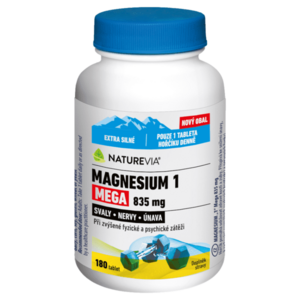 NATUREVIA Magnesium 1 mega 835 mg 180 tablet obraz