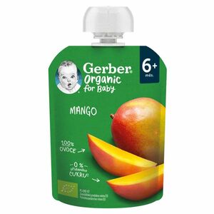 GERBER Kapsička mango 100% BIO 90 g 6m+ obraz