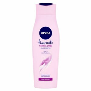 NIVEA Hairmilk Natural Shine Pečující šampon 250 ml obraz