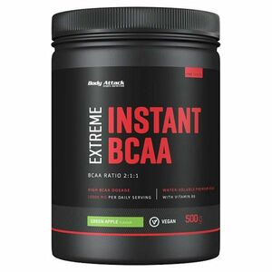 BODY ATTACK Extreme instant BCAA 2: 1: 1 green apple 500 g obraz